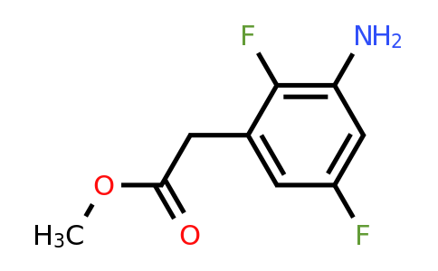 1805122-85-3 | Methyl 3-amino-2,5-difluorophenylacetate