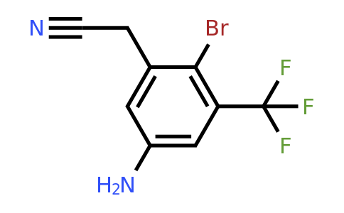 1805123-46-9 | 5-Amino-2-bromo-3-(trifluoromethyl)phenylacetonitrile
