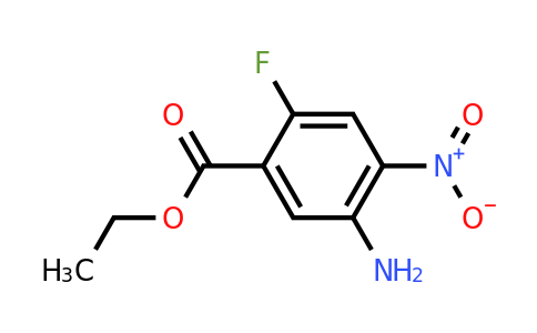 1805123-51-6 | Ethyl 5-amino-2-fluoro-4-nitrobenzoate