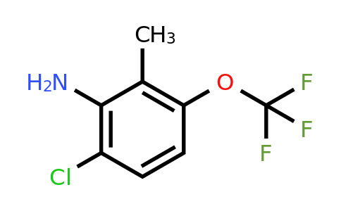 1805123-85-6 | 6-Chloro-2-methyl-3-(trifluoromethoxy)aniline