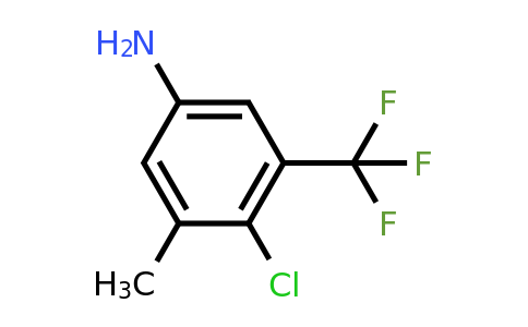 1805123-92-5 | 4-Chloro-3-methyl-5-(trifluoromethyl)aniline