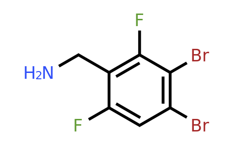 1805123-93-6 | 3,4-Dibromo-2,6-difluorobenzylamine