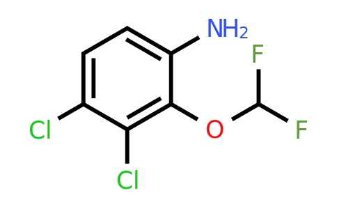 1805123-94-7 | 3,4-Dichloro-2-(difluoromethoxy)aniline