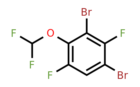 1805124-34-8 | 1,3-Dibromo-2,5-difluoro-4-(difluoromethoxy)benzene