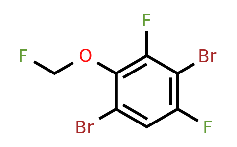 1805124-51-9 | 1,4-Dibromo-3,5-difluoro-2-(fluoromethoxy)benzene