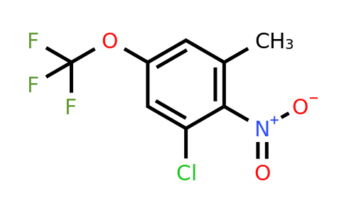 1805124-95-1 | 3-Chloro-2-nitro-5-(trifluoromethoxy)toluene