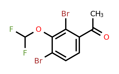 1805125-05-6 | 2',4'-Dibromo-3'-(difluoromethoxy)acetophenone