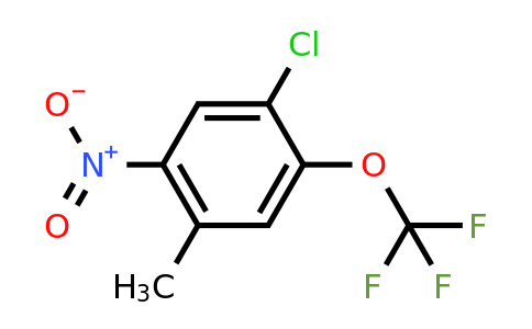 1805125-09-0 | 4-Chloro-2-nitro-5-(trifluoromethoxy)toluene