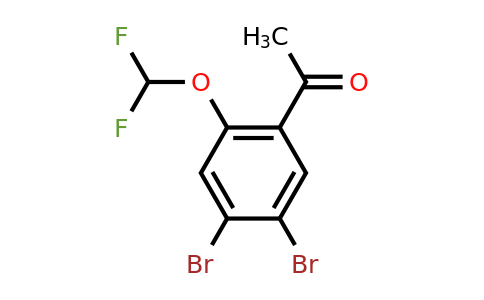 1805125-23-8 | 4',5'-Dibromo-2'-(difluoromethoxy)acetophenone
