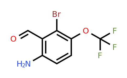 1805125-26-1 | 6-Amino-2-bromo-3-(trifluoromethoxy)benzaldehyde