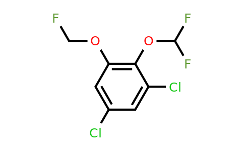 1805125-27-2 | 1,5-Dichloro-2-difluoromethoxy-3-(fluoromethoxy)benzene