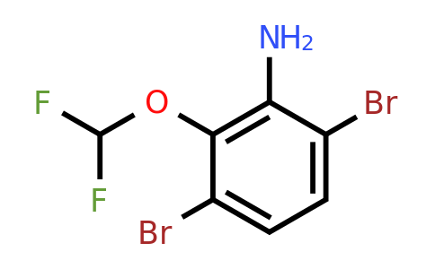 1805125-41-0 | 3,6-Dibromo-2-(difluoromethoxy)aniline