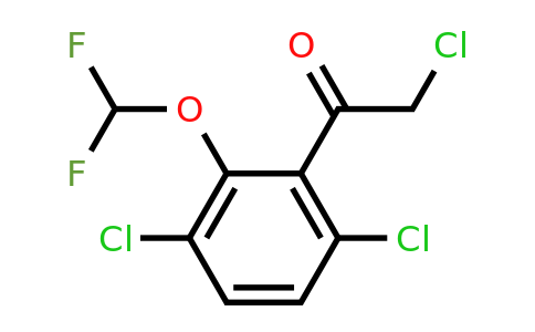 1805125-52-3 | 3',6'-Dichloro-2'-(difluoromethoxy)phenacyl chloride