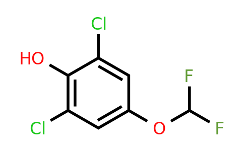 1805125-63-6 | 2,6-Dichloro-4-(difluoromethoxy)phenol