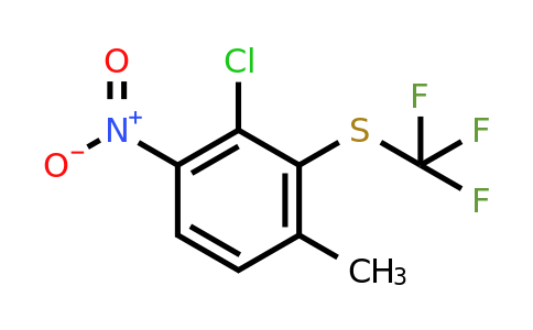 1805125-70-5 | 3-Chloro-4-nitro-2-(trifluoromethylthio)toluene