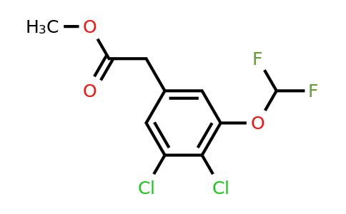 1805125-78-3 | Methyl 3,4-dichloro-5-(difluoromethoxy)phenylacetate