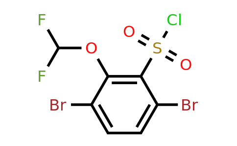 1805125-83-0 | 3,6-Dibromo-2-(difluoromethoxy)benzenesulfonyl chloride