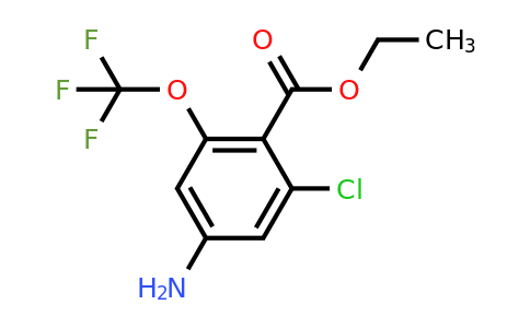 1805125-84-1 | Ethyl 4-amino-2-chloro-6-(trifluoromethoxy)benzoate