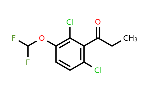 1805125-96-5 | 2',6'-Dichloro-3'-(difluoromethoxy)propiophenone