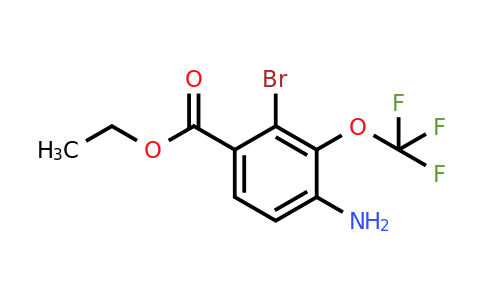 1805126-33-3 | Ethyl 4-amino-2-bromo-3-(trifluoromethoxy)benzoate
