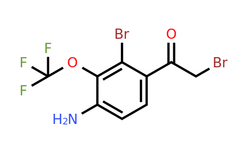 1805127-40-5 | 4'-Amino-2'-bromo-3'-(trifluoromethoxy)phenacyl bromide