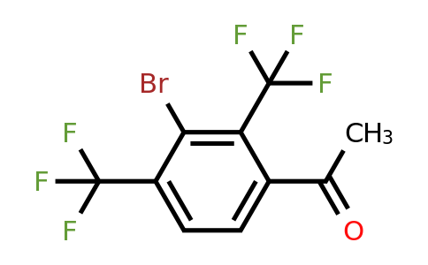 1805128-42-0 | 2',4'-Bis(trifluoromethyl)-3'-bromoacetophenone