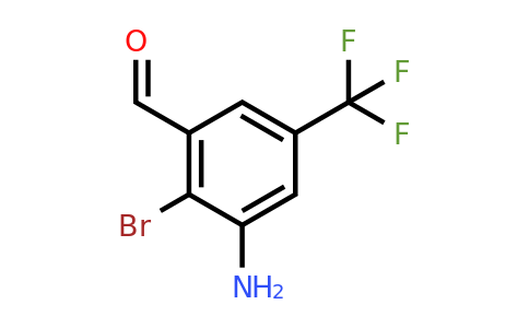 1805129-38-7 | 3-Amino-2-bromo-5-(trifluoromethyl)benzaldehyde