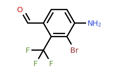 1805129-45-6 | 4-Amino-3-bromo-2-(trifluoromethyl)benzaldehyde