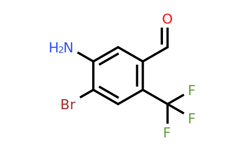 1805129-52-5 | 5-Amino-4-bromo-2-(trifluoromethyl)benzaldehyde