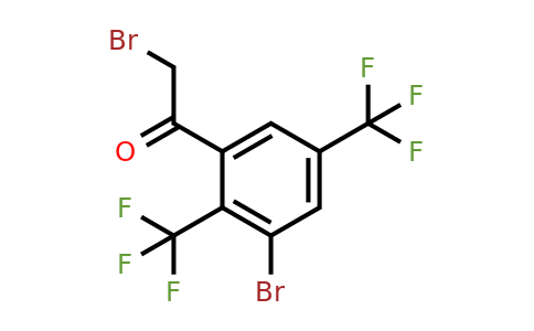 1805129-71-8 | 2',5'-Bis(trifluoromethyl)-3'-bromophenacyl bromide