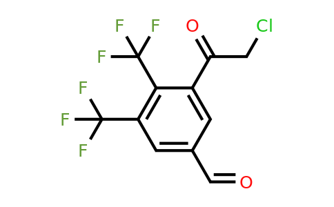 1805129-92-3 | 2',3'-Bis(trifluoromethyl)-5'-formylphenacyl chloride