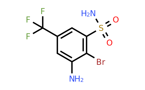 1805129-93-4 | 3-Amino-2-bromo-5-(trifluoromethyl)benzenesulfonamide