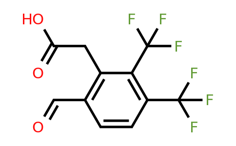 1805130-13-5 | 2,3-Bis(trifluoromethyl)-6-formylphenylacetic acid