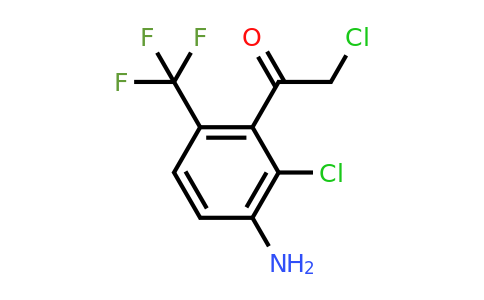 1805130-15-7 | 3'-Amino-2'-chloro-6'-(trifluoromethyl)phenacyl chloride
