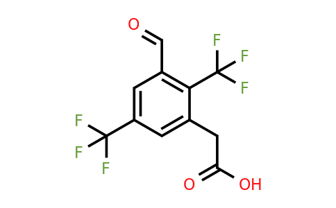 1805130-18-0 | 2,5-Bis(trifluoromethyl)-3-formylphenylacetic acid