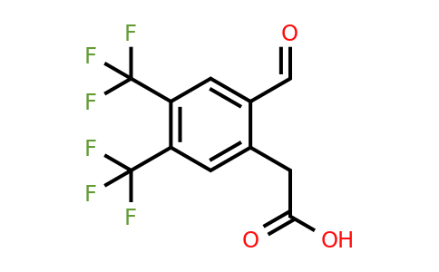 1805130-24-8 | 4,5-Bis(trifluoromethyl)-2-formylphenylacetic acid