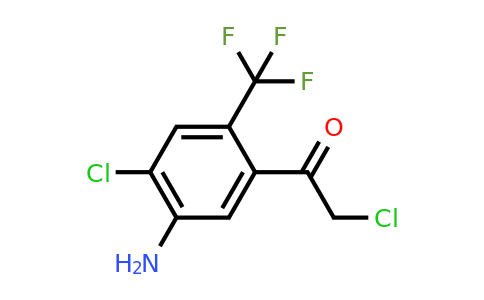 1805130-27-1 | 5'-Amino-4'-chloro-2'-(trifluoromethyl)phenacyl chloride