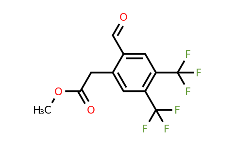 1805130-36-2 | Methyl 4,5-bis(trifluoromethyl)-2-formylphenylacetate
