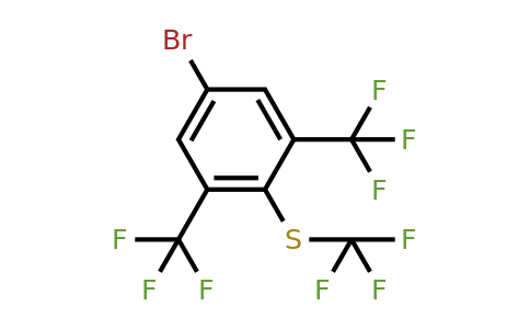 1805130-41-9 | 2,6-Bis(trifluoromethyl)-4-bromo(trifluoromethylthio)benzene