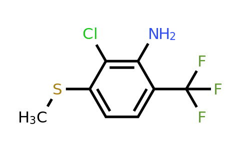 1805130-42-0 | 3-Amino-2-chloro-4-(trifluoromethyl)thioanisole