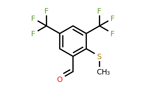 1805130-44-2 | 2,4-Bis(trifluoromethyl)-6-formylthioanisole