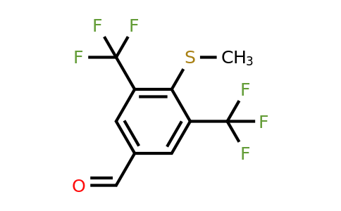 1805130-47-5 | 2,6-Bis(trifluoromethyl)-4-formylthioanisole
