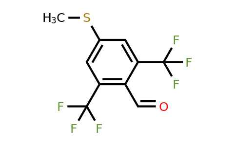 1805130-53-3 | 3,5-Bis(trifluoromethyl)-4-formylthioanisole