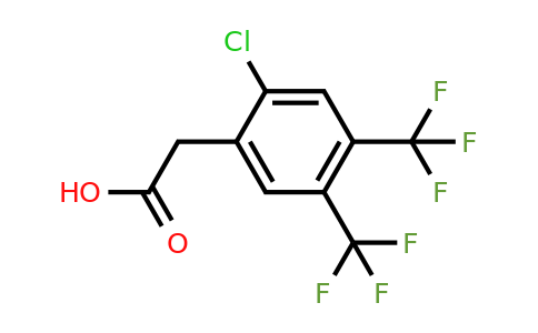 1805131-69-4 | 4,5-Bis(trifluoromethyl)-2-chlorophenylacetic acid
