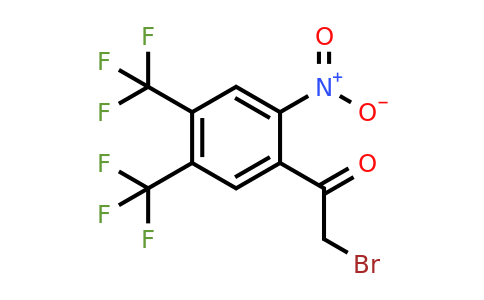 1805131-82-1 | 4',5'-Bis(trifluoromethyl)-2'-nitrophenacyl bromide