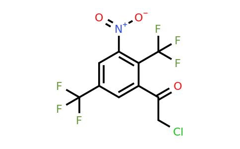 1805131-92-3 | 2',5'-Bis(trifluoromethyl)-3'-nitrophenacyl chloride
