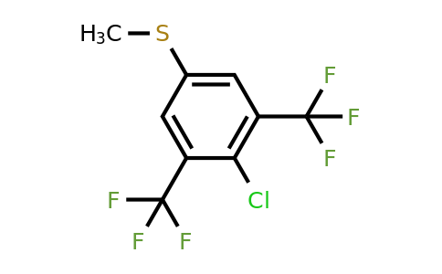 1805131-93-4 | 3,5-Bis(trifluoromethyl)-4-chlorothioanisole