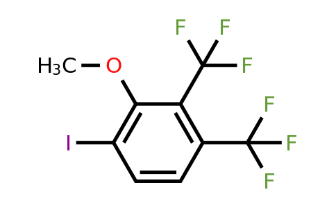 1805132-34-6 | 2,3-Bis(trifluoromethyl)-6-iodoanisole