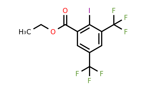1805132-52-8 | Ethyl 3,5-bis(trifluoromethyl)-2-iodobenzoate
