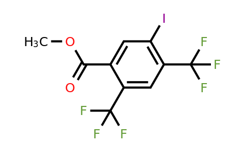1805132-60-8 | Methyl 2,4-bis(trifluoromethyl)-5-iodobenzoate